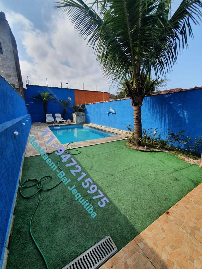 Casa De Praia Com Piscina - Itanhaem Vila Exterior foto